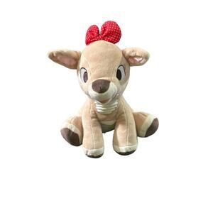 Clarice Rudolph The Rednose Reindeer Plush 2014 Kids Preferred Baby Crinkle Ears